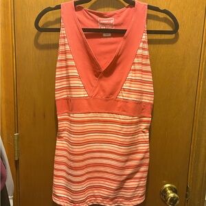 Merrell Pink Striped Sleeveless Top